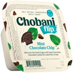 Chobani Yogurt, Greek, Mint Chocolate Chip