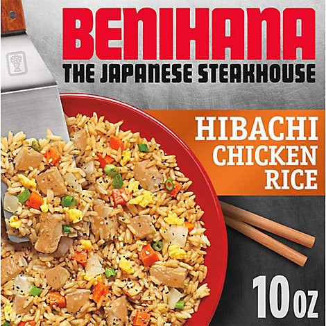 slide 1 of 1, Benihana The Japanese Steakhouse Hibachi Chicken Rice Frozen Meal Box - 10 Oz, 10 oz