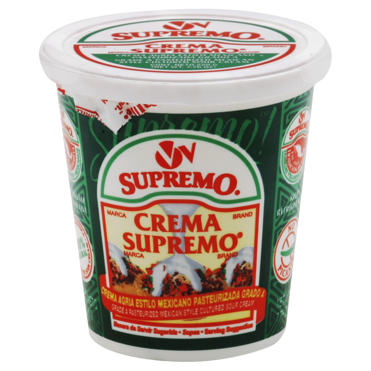 slide 2 of 3, Supremo Sour Cream - 7.76 oz, 7.76 oz