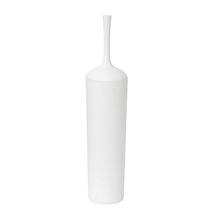 slide 1 of 2, Simply Essential Plastic Toilet Brush - White, 1 ct