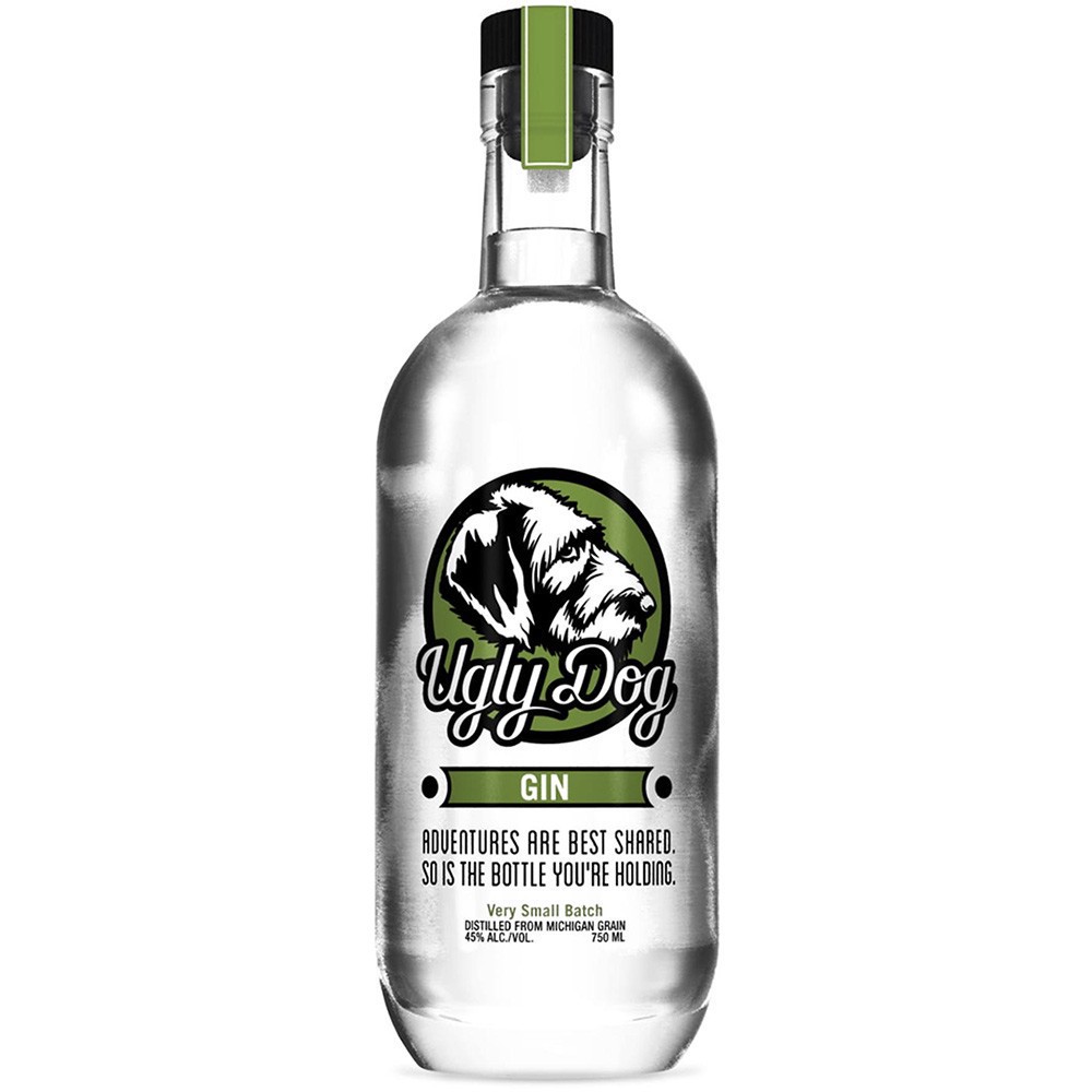 slide 1 of 1, Ugly Dog Craft Gin, 750 ml