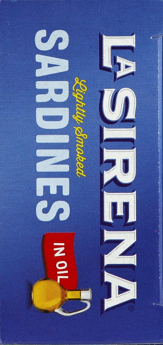 slide 3 of 4, La Sirena Sardines With Oil, 4.25 oz