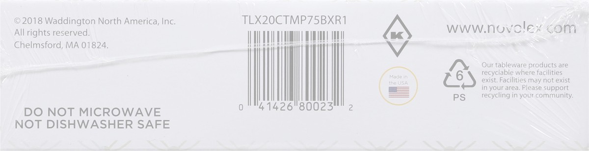 slide 7 of 11, Tableluxe Luxe Plates 20 ea, 20 ct