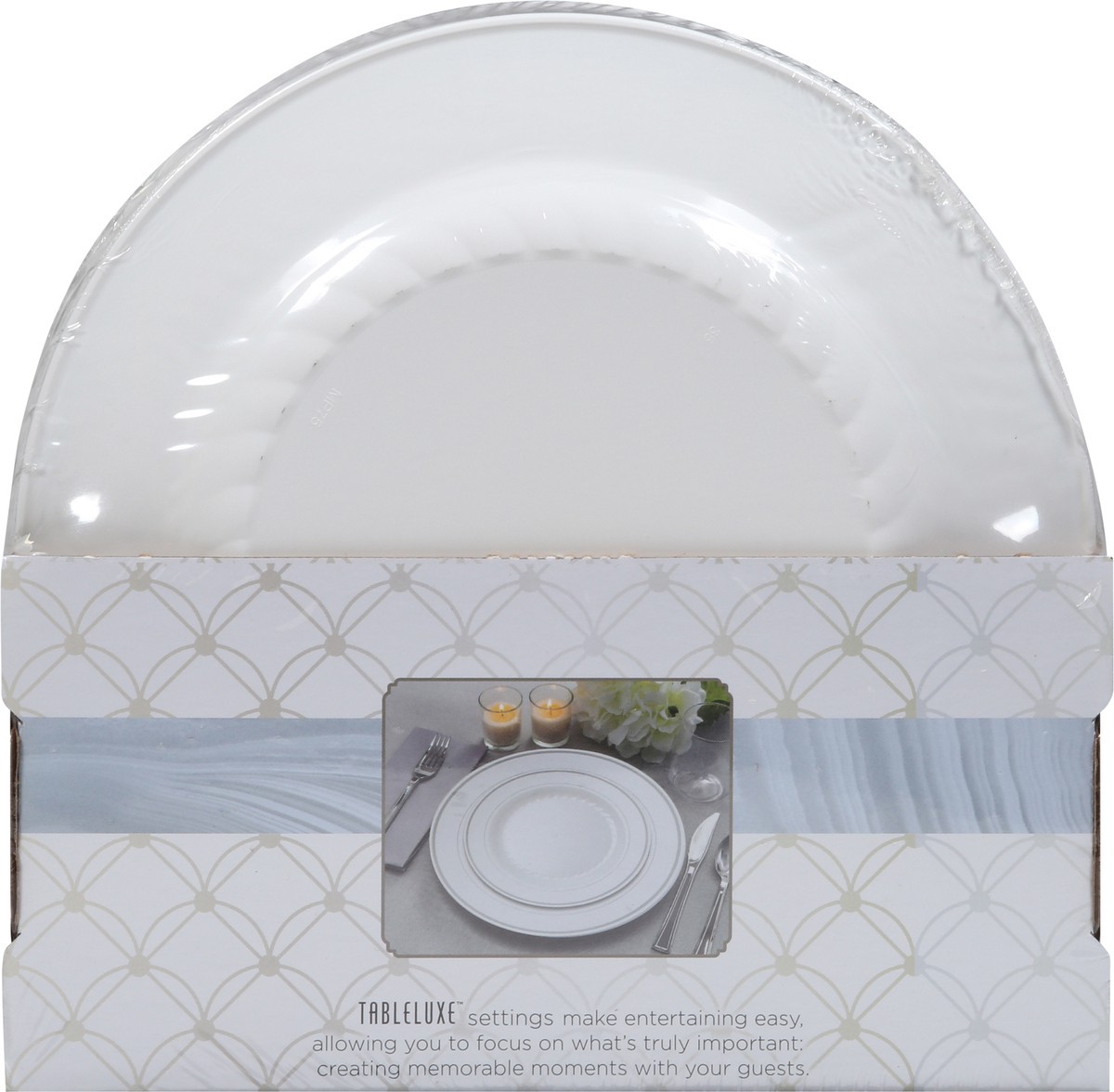 slide 4 of 11, Tableluxe Luxe Plates 20 ea, 20 ct