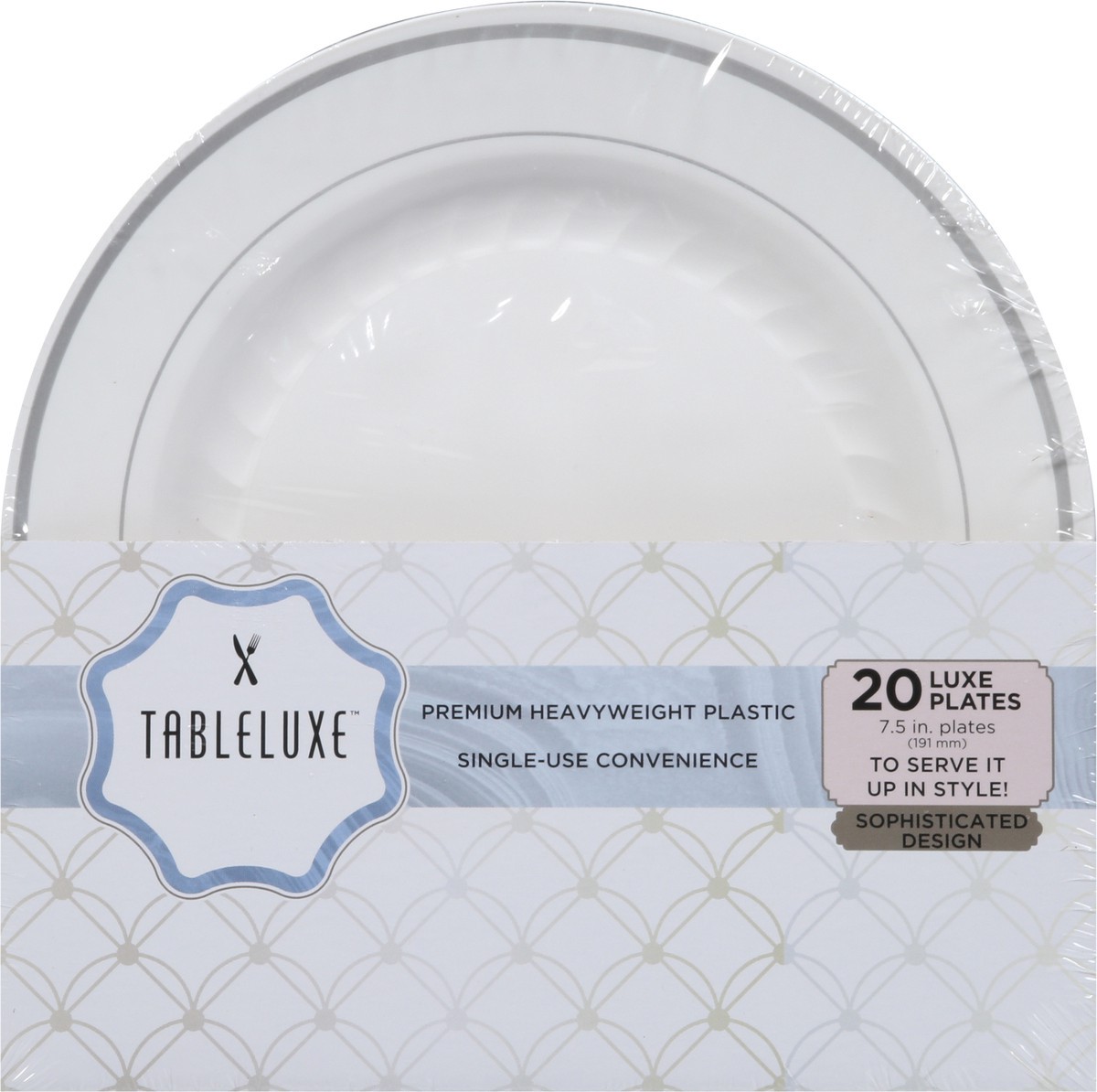 slide 5 of 11, Tableluxe Luxe Plates 20 ea, 20 ct