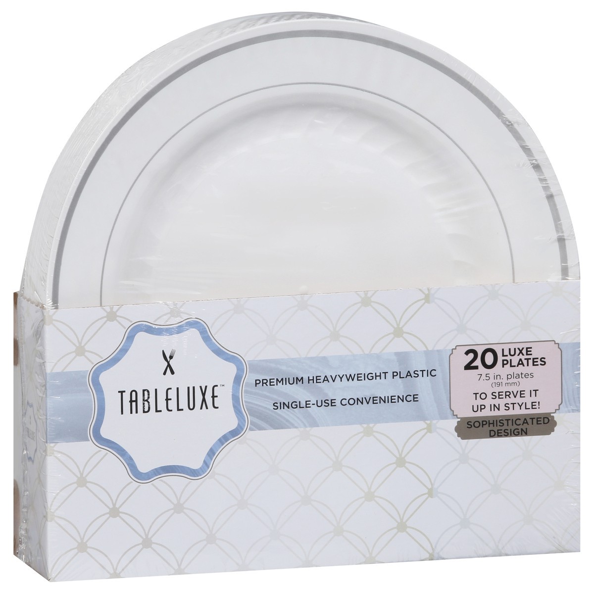 slide 8 of 11, Tableluxe Luxe Plates 20 ea, 20 ct