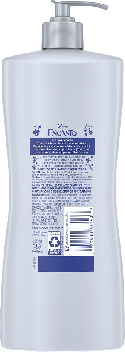 slide 4 of 6, Suave Kids 3 in 1 Encanto Magical Berry, 28 oz, 28 oz