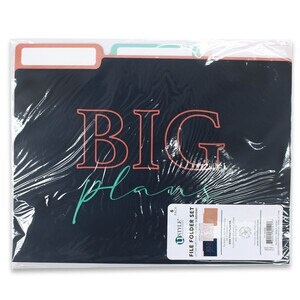 slide 1 of 1, U Style Collections File Folder Set (Letter Size) Assorted Styles, 6 Ct, 6 ct