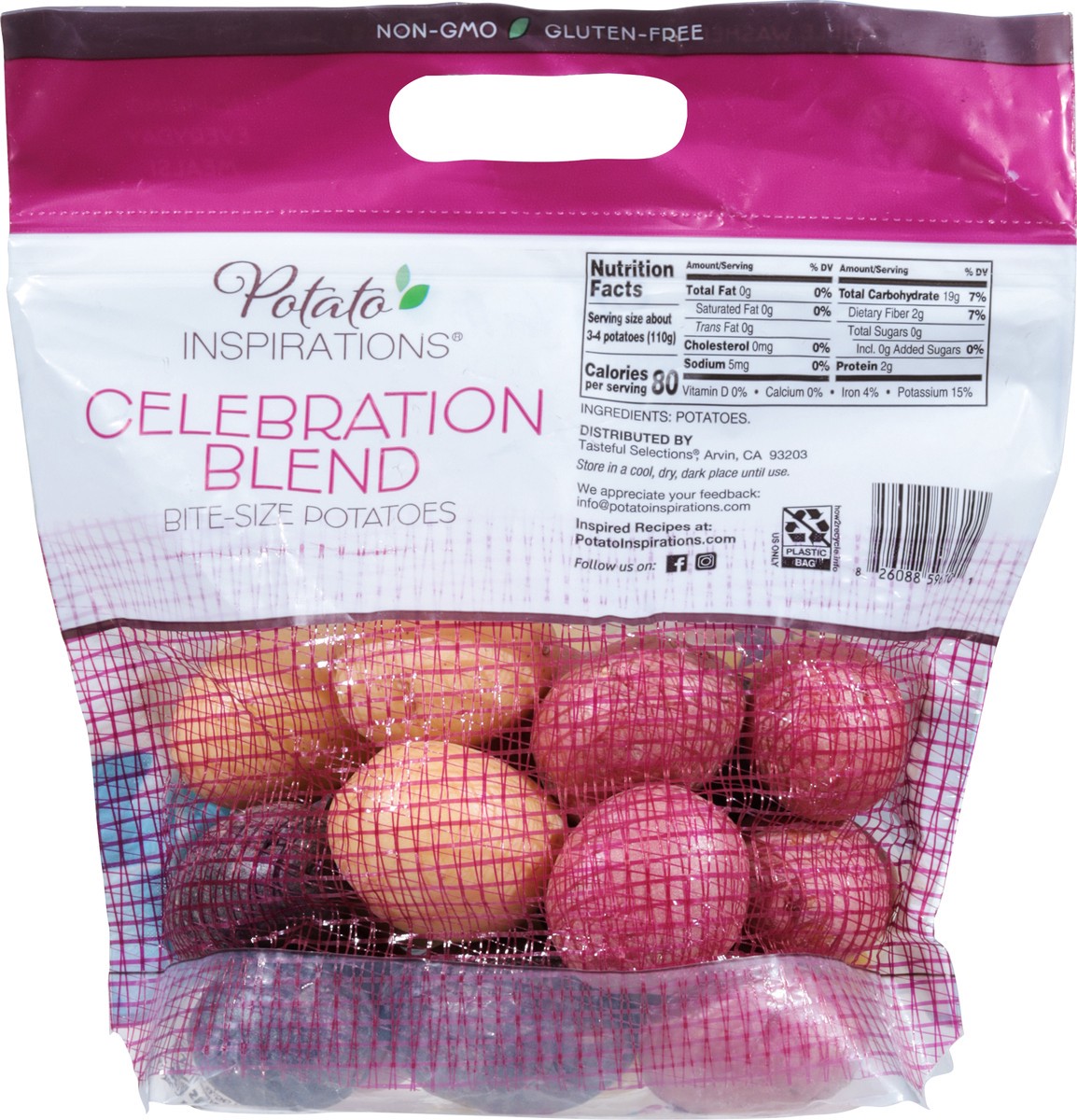 slide 9 of 12, Potato Inspirations Celebration Blend Bite-Size Potatoes 24 oz, 24 oz