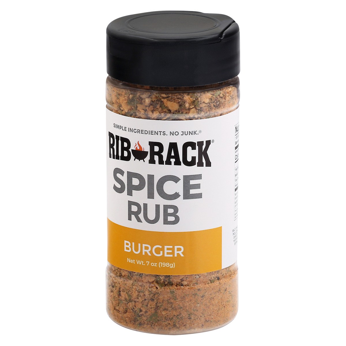 slide 2 of 12, Rib Rack Burger Spice Rub 7 oz, 5.5 oz