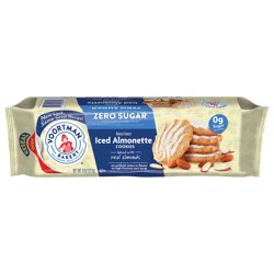 VOORTMAN Bakery Zero Sugar Iced Almonette Cookies - 8 oz