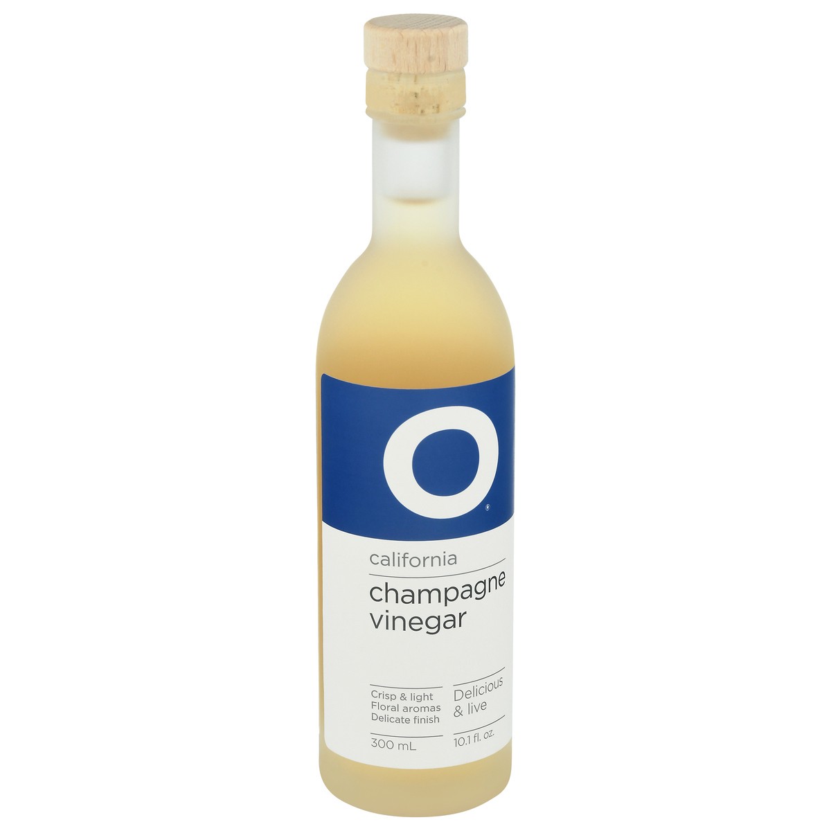 slide 5 of 9, O California Champagne Vinegar 300ml (10.1oz) Glass, 10.1 fl oz