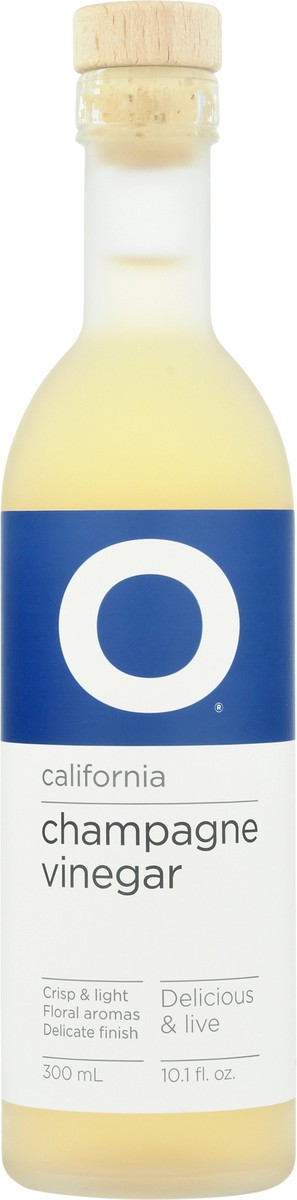 slide 8 of 9, O California Champagne Vinegar 300ml (10.1oz) Glass, 10.1 fl oz