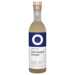 O California Champagne Vinegar 300 ml (10.1 oz) Glass