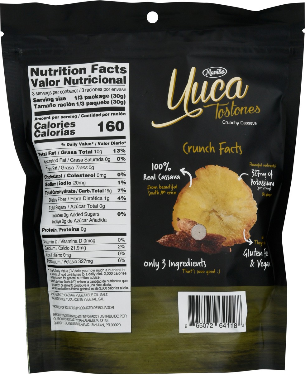 slide 9 of 9, Mambo Yuca Tostones 3.53 oz, 3.53 oz