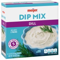 slide 3 of 29, Meijer Dill Dip Mix, 0.84 oz