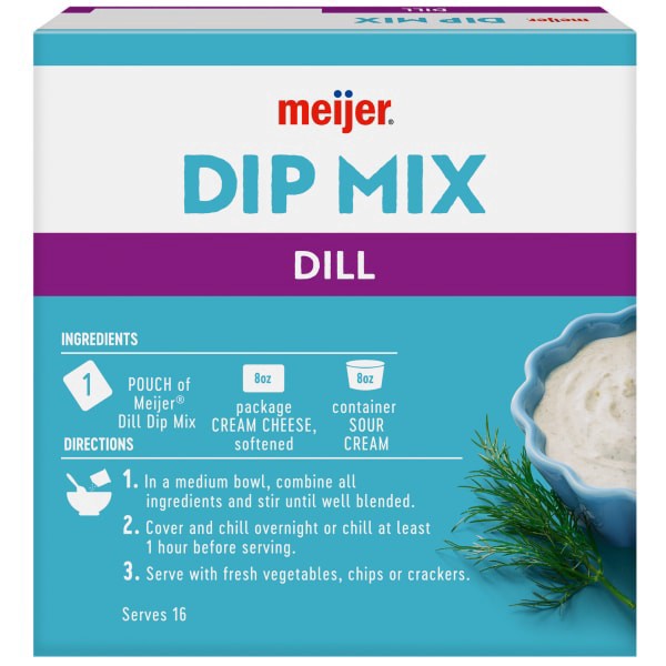 slide 20 of 29, Meijer Dill Dip Mix, 0.84 oz