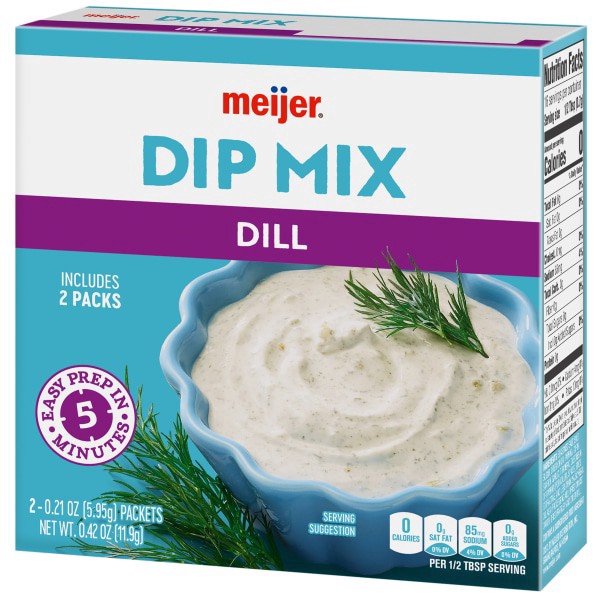 slide 8 of 29, Meijer Dill Dip Mix, 0.84 oz