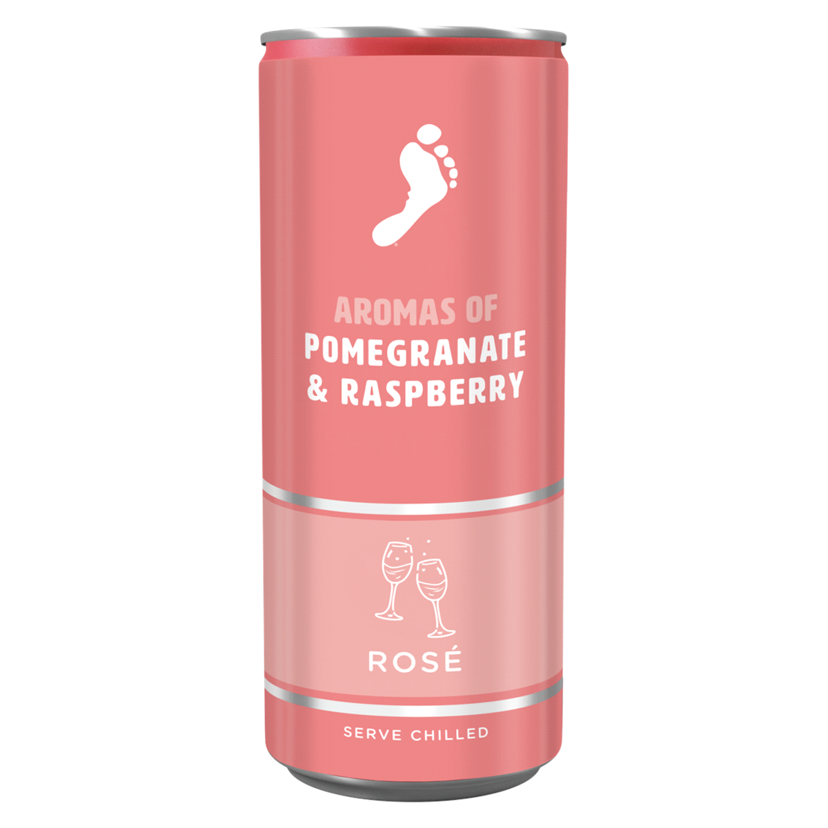 slide 1 of 1, Barefoot Rose Can, 250 ml