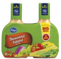 slide 1 of 1, Kroger Thousand Island Dressing, 2 ct; 16 fl oz