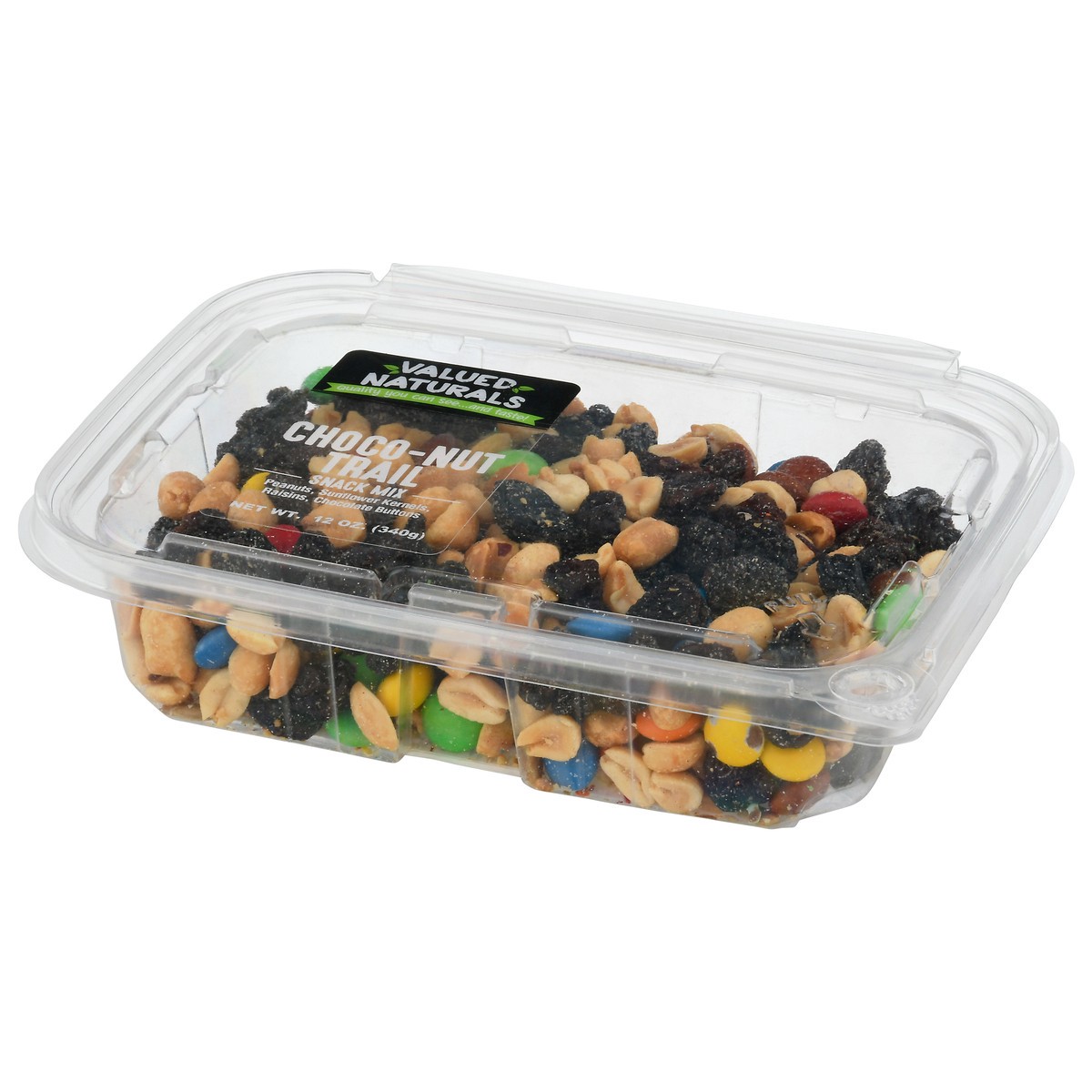 slide 8 of 14, Valued Naturals Choco-Nut Trail Snack Mix 12 oz, 12 oz