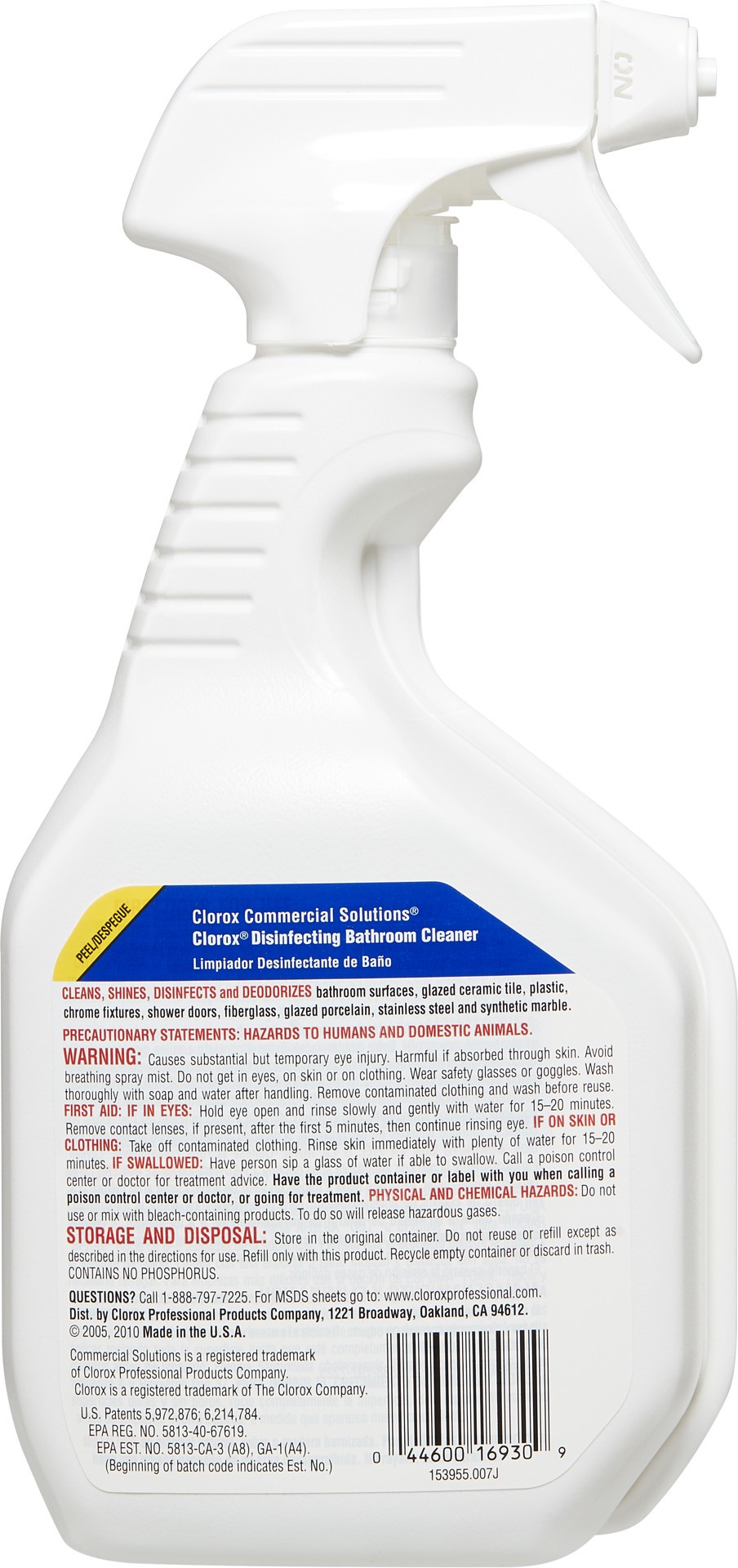 slide 2 of 4, Clorox Disinfecting Bathroom Cleaner, 30 fl oz