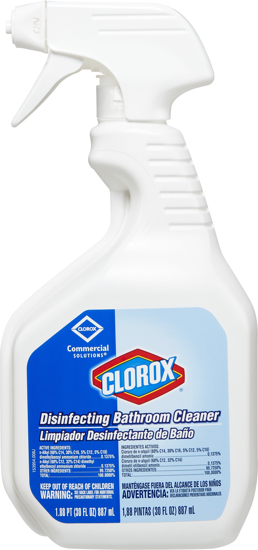 slide 1 of 4, Clorox Disinfecting Bathroom Cleaner, 30 fl oz