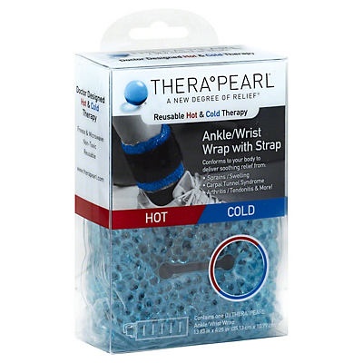 slide 1 of 4, TheraPearl Reusable Hot & Cold Therapy Wrap, 1 ct