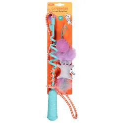 Catstages Cat-apult Spring Wand Teaser Toy for Cats, Medium