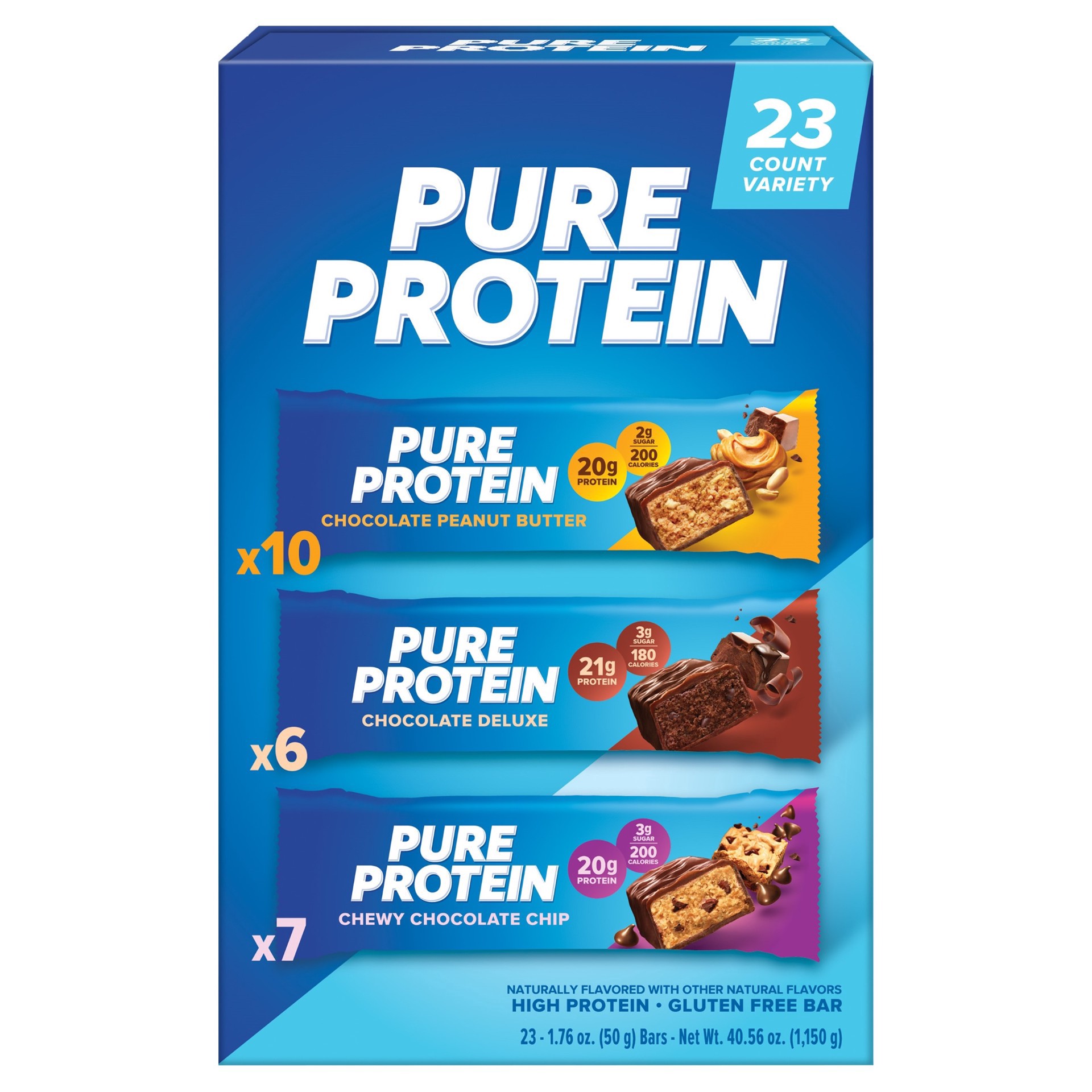 slide 1 of 1, Pure Protein Bar Variety Pack, 