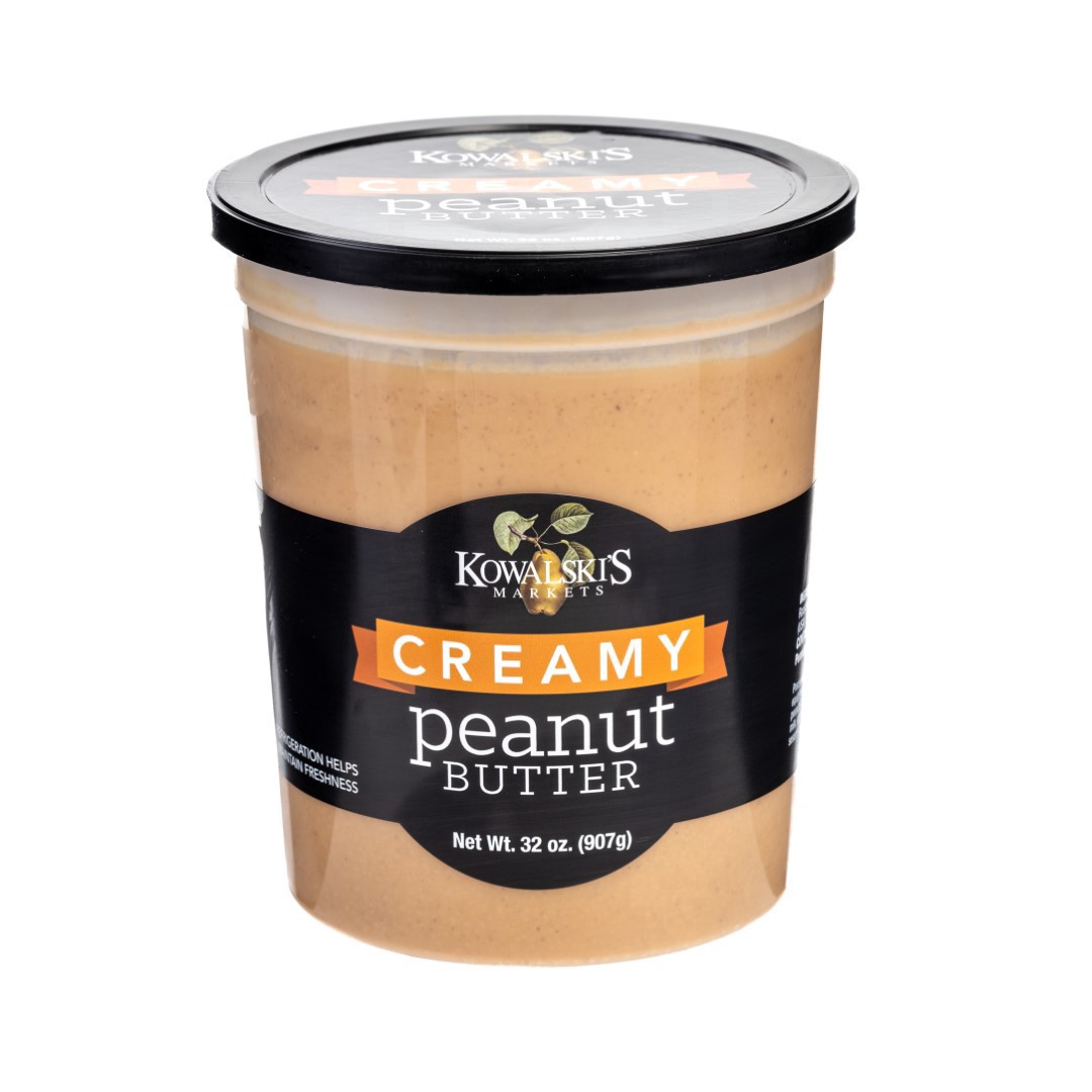 slide 1 of 1, Kowalski's Big Creamy Peanut Butter, 32 oz