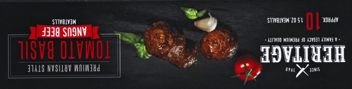 slide 6 of 10, Heritage Store Tomato Basil Angus Beef Meatballs, 