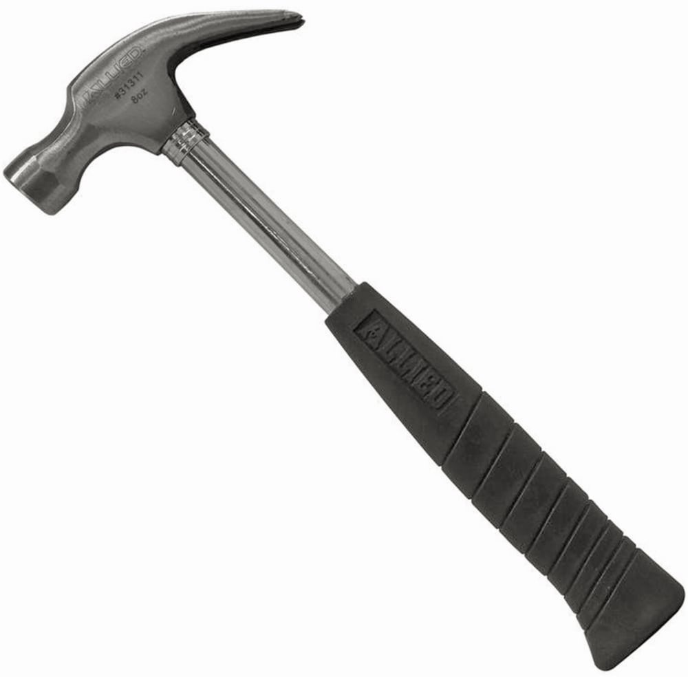 slide 1 of 1, Allied Claw Hammer with Steel Handle, 8 oz