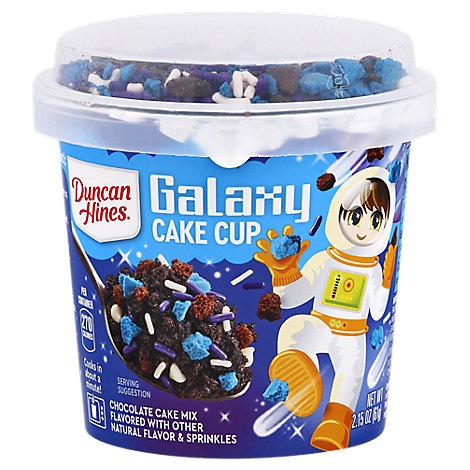 slide 1 of 1, Duncan Hines Galaxy Chocolate Cake Mix, 2.151 oz