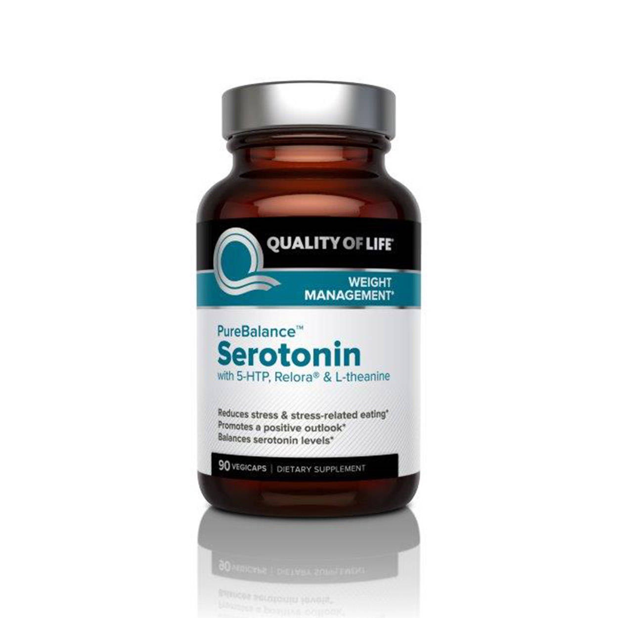 slide 1 of 1, Quality Of Life Purebalance Serotonin, 90 ct