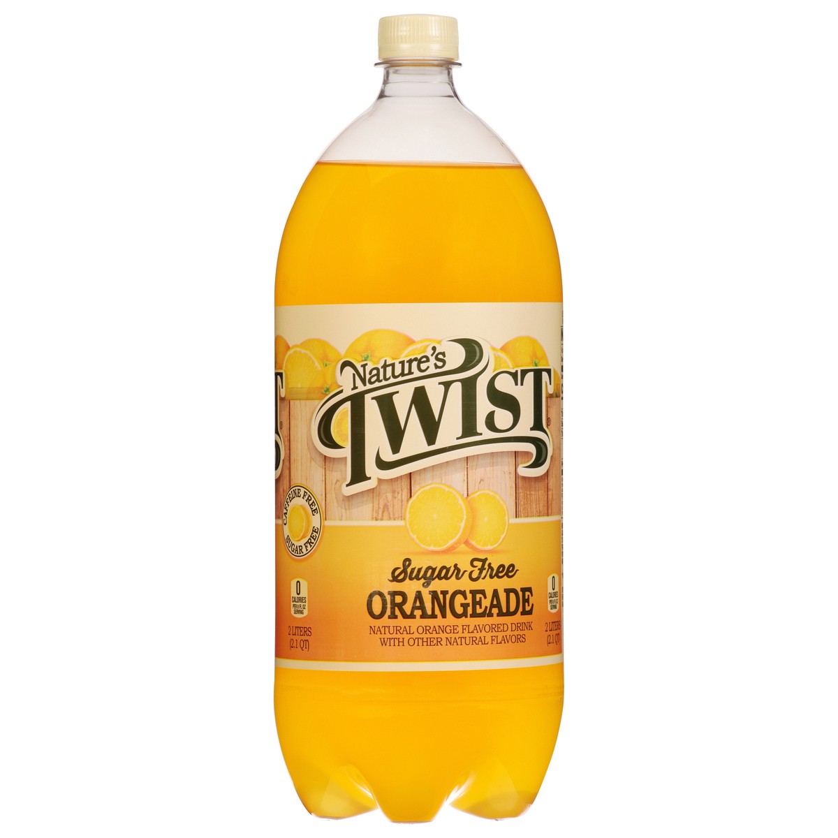 slide 12 of 13, Nature's Twist Sugar Free Orangeade- 2 liter, 2.10 qt