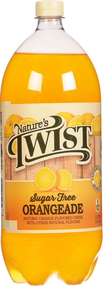 slide 13 of 13, Nature's Twist Sugar Free Orangeade- 2 liter, 2.10 qt