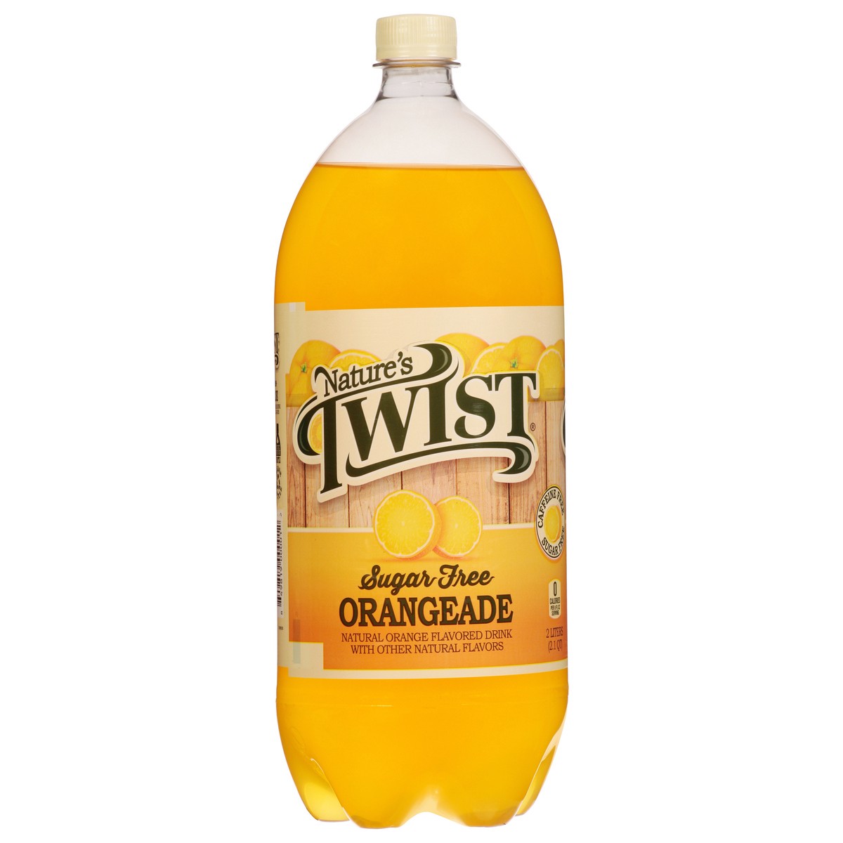 slide 7 of 13, Nature's Twist Sugar Free Orangeade- 2 liter, 2.10 qt