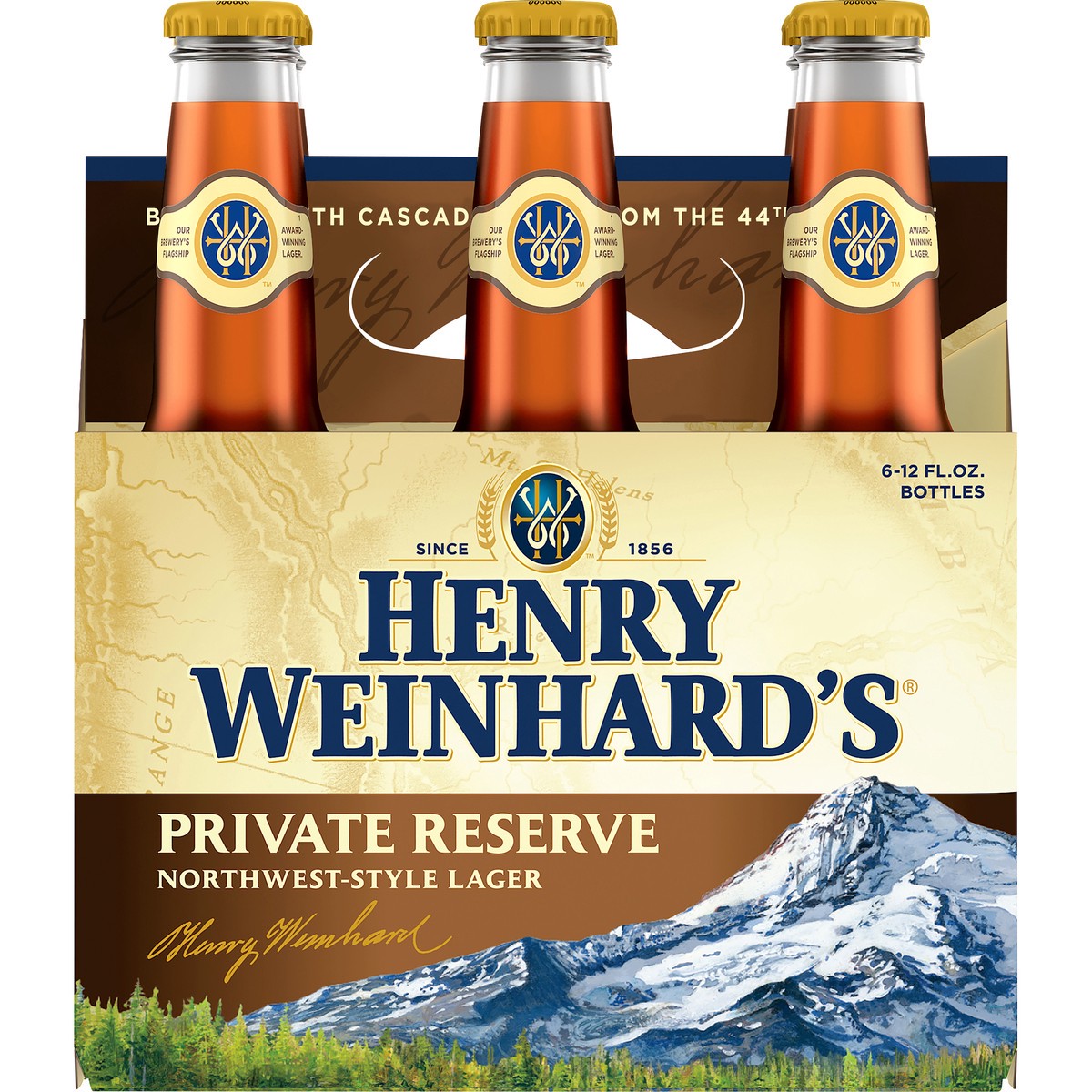 slide 3 of 9, Henry Weinhard's Lager, 6 ct; 12 oz