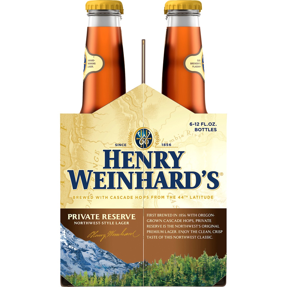 slide 5 of 9, Henry Weinhard's Lager, 6 ct; 12 oz