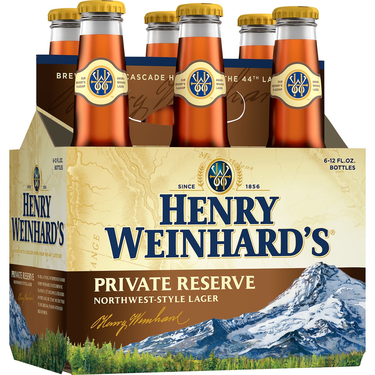 slide 8 of 9, Henry Weinhard's Lager, 6 ct; 12 oz