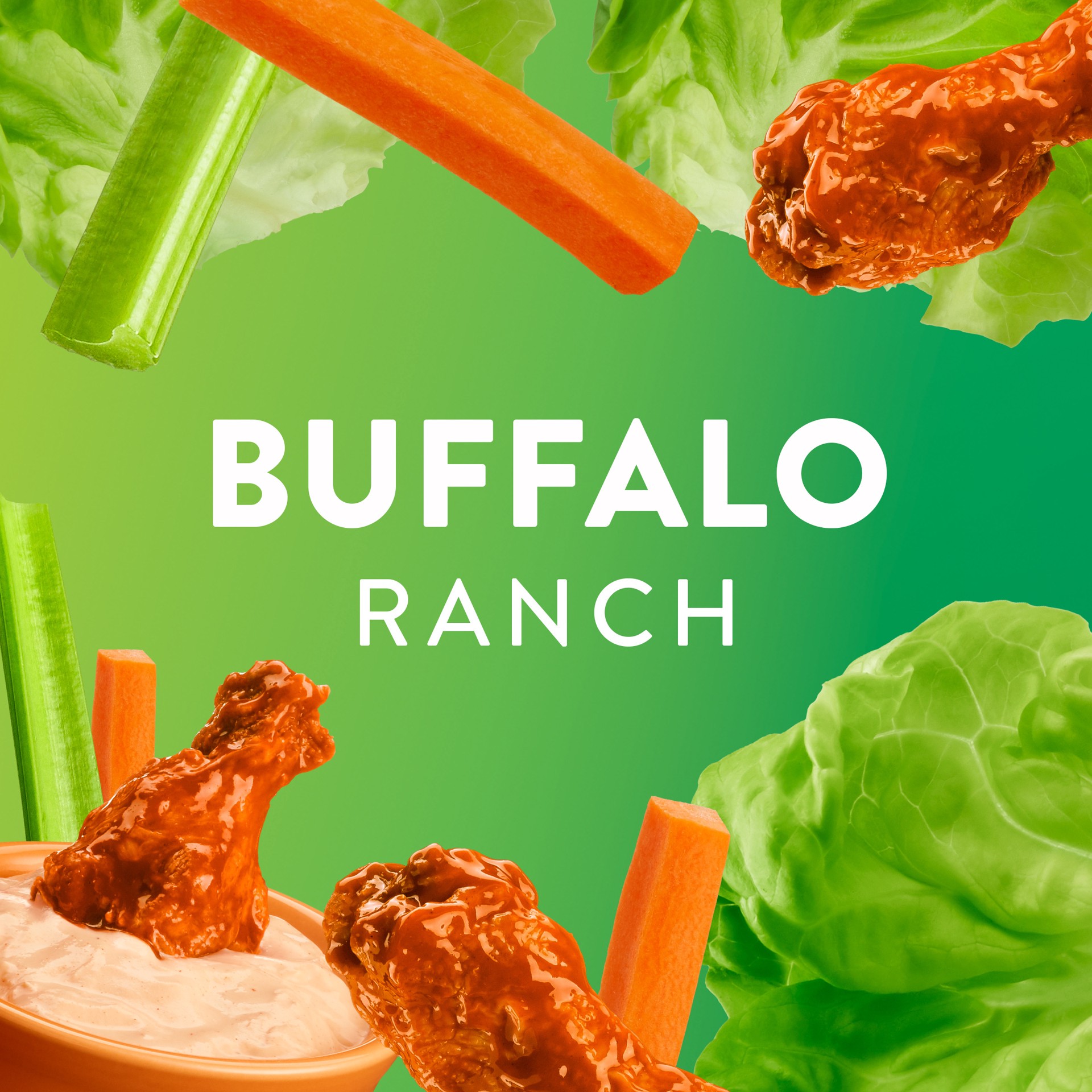 slide 2 of 5, Wish-Bone Buffalo Ranch Dressing 15 fl oz, 15 fl oz