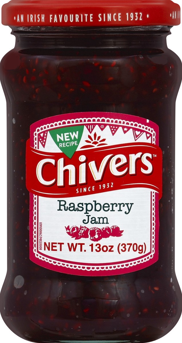 slide 2 of 2, Chiver's Jam Raspberry, 13 oz