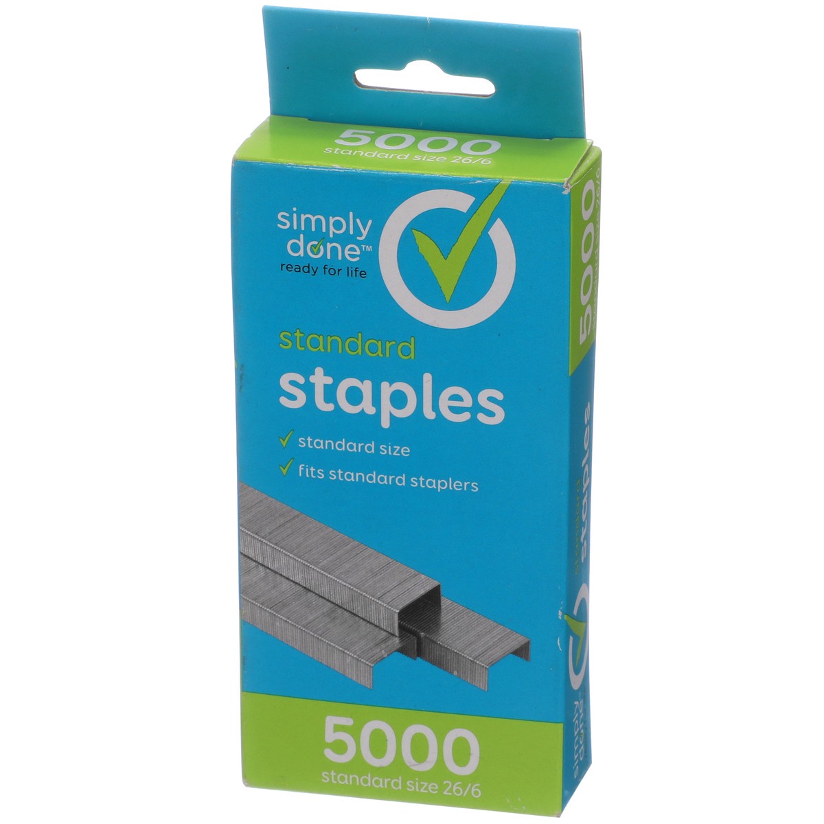 slide 3 of 8, Simply Done Staples, Standard, 5000 ct