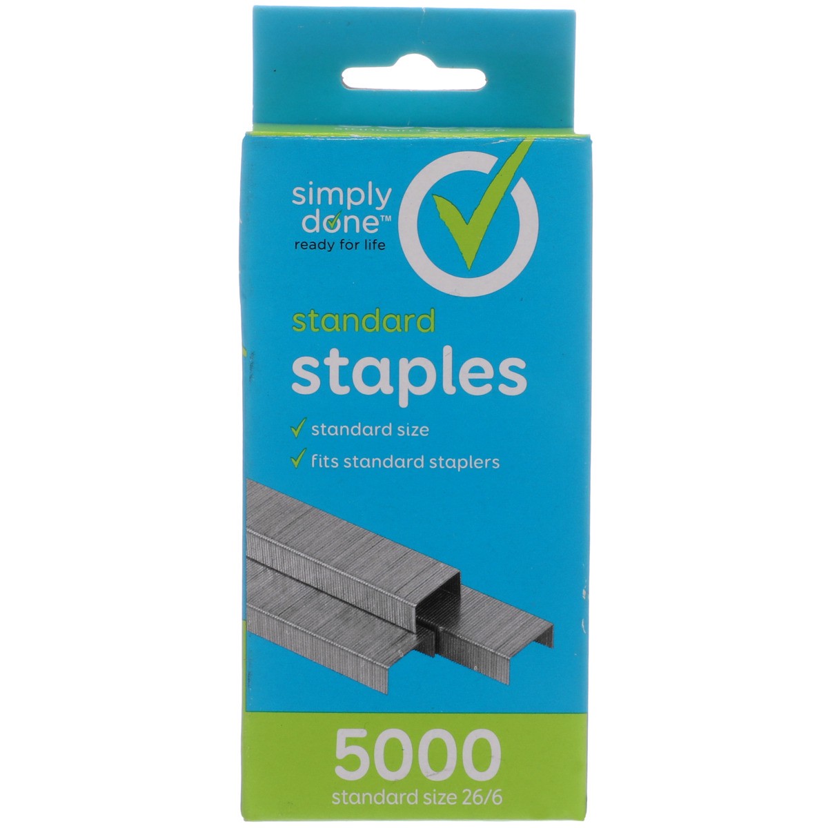 slide 5 of 8, Simply Done Staples, Standard, 5000 ct