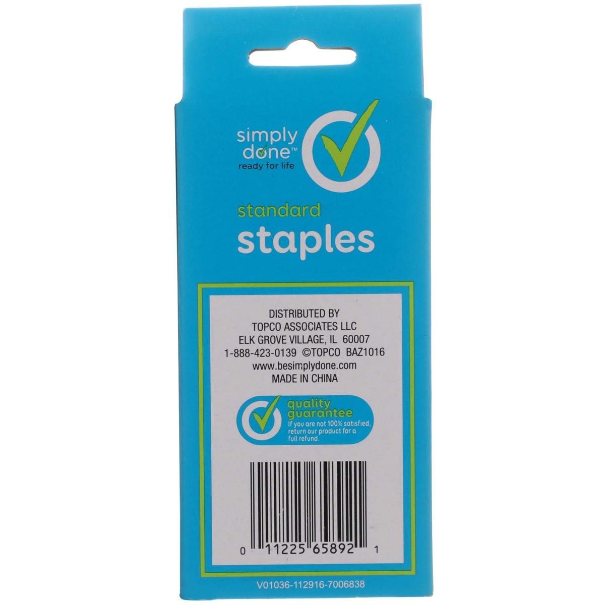 slide 8 of 8, Simply Done Staples, Standard, 5000 ct