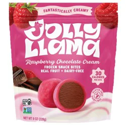 Jolly Llama Dairy Free Raspberry Chocolate Cream Snack Bites