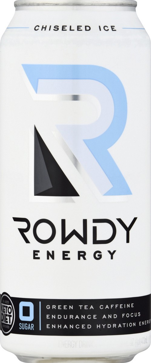 slide 5 of 13, Rowdy Energy Chiseled Ice Energy Drink - 16 oz, 16 oz