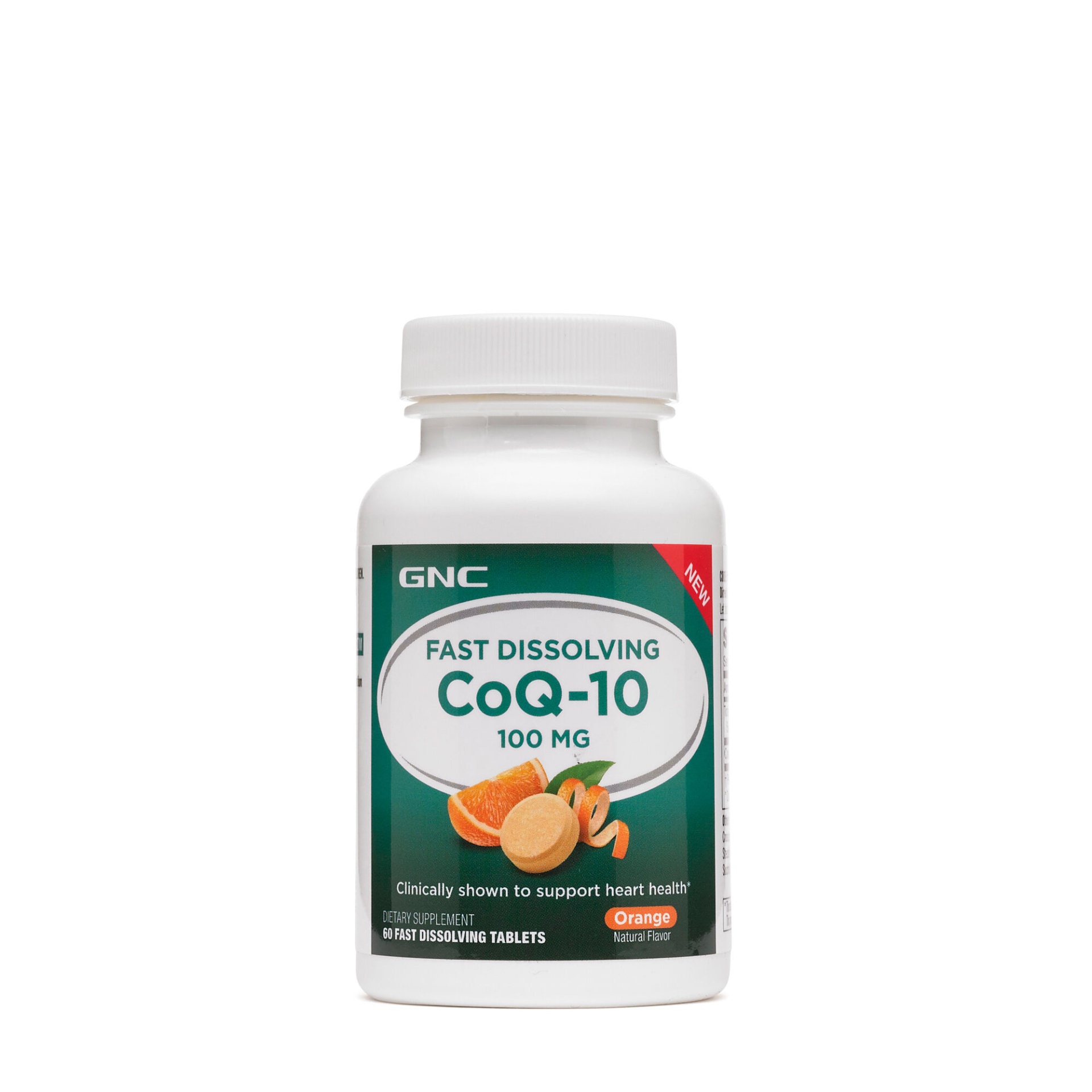 slide 1 of 1, GNC Fast Dissolving CoQ-10 - 100 mg, 60 ct