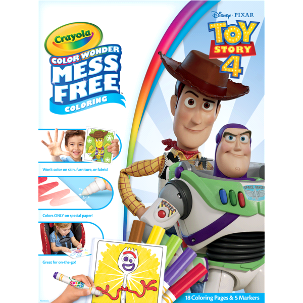 slide 1 of 4, Crayola Toy Story Coloring Book and Markers, 1 ct